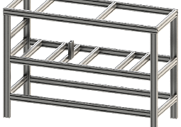 Frame aluminium profile
